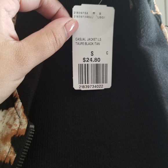 Cheetah print bomber jacket - Picture 2 of 2